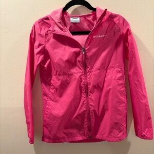 Colombia Sports Wear Company Girls Lightweight Jacket Pink